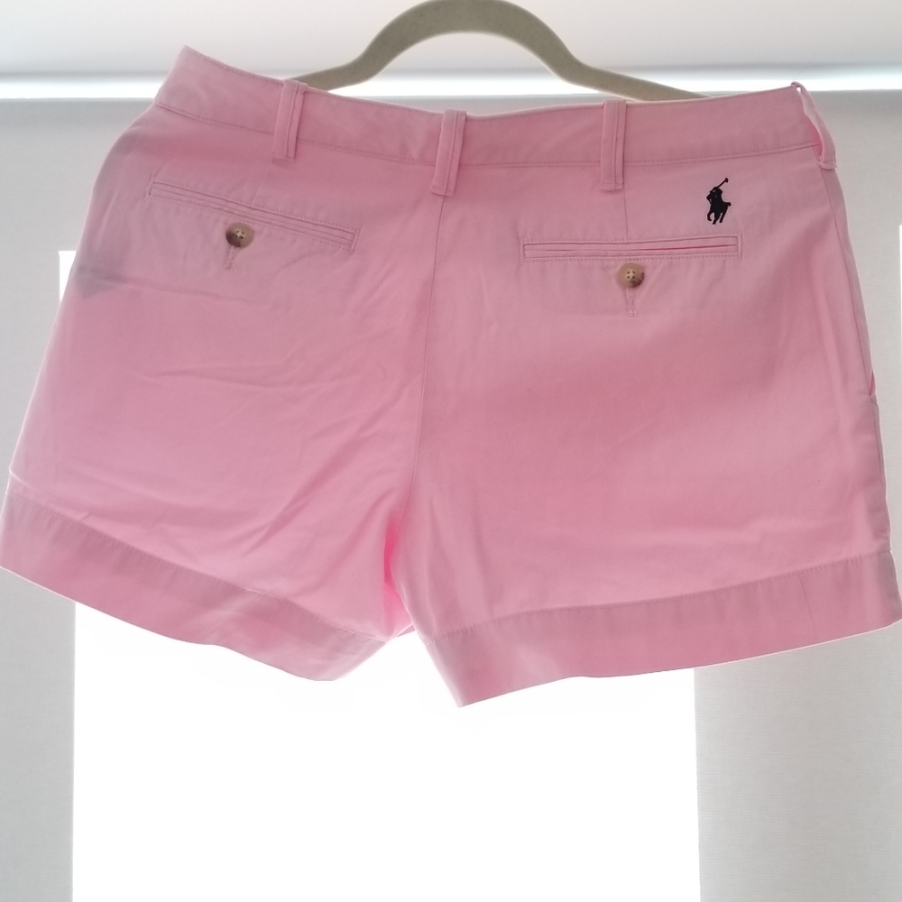 RALPH LAUREN PINK SHORTS WOMENS